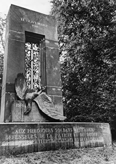 Lorraine: Monument to the German defeat in CompiEugne, 1940