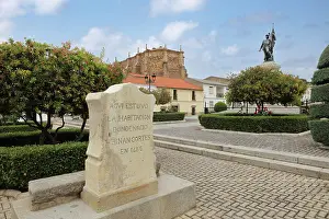 Tourist Attraction: Monument to Hernan Cortes, Medellin, Extremadura, Spain
