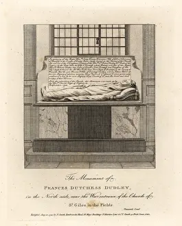 Antiquaries: Monument of Lady Frances Kniveton, Duchess of Dudley