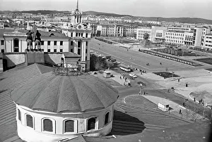 Lenina: Monument to Lenin in Ulan-Ude, 1973