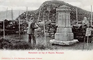 Boer: Monument, Majuba Hill, near Volksrust, Natal, South Africa