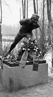 Oslo: Monument to Oscar Mathisen in Oslo
