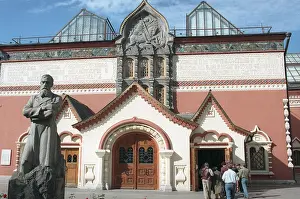 Tretyakov: The monument to Pavel Tretyakov, the founder of