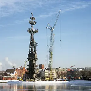 Sozinov: Monument to Peter the Great in Moscow, 1997