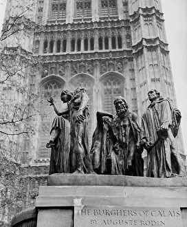 Rodin: Monument in front of the southern tower of the House of Parl