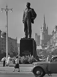 Mayakovsky: Monument to Vladimir Mayakovsky in Moscow