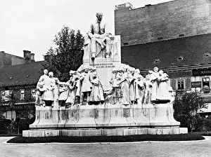 Summons: Monument for Voeroesmarty, 1930