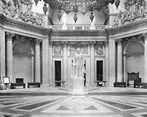 Lobby: Monument to Wilhelm I in the Reichstag, 1906