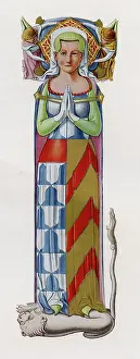 Warwick: Monumental Brass - Margaret, Countess of Warwick