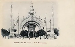 Monumentale: The Monumental Gate - Paris Exposition of 1900