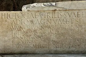 Paolino: Monumental tomb, Stabian Gate, Pompeii, Campania, Italy