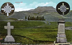 Plinth: Monuments, Majuba Hill, near Volksrust, Natal, South Africa