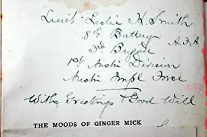 Regt: The Moods of Ginger Mick