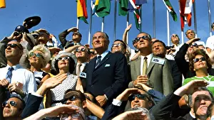 Liftoff: Moon launch. Vice President Spiro Agnew ?