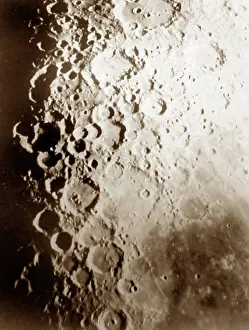 Lick: The Moon, Tycho, Thebit, Lick Observatory, Victorian period