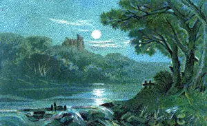 By Moonlight: MOONLIT ITALIAN LAKE