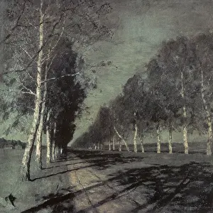Levitan: Moonlit Night. The Big Road