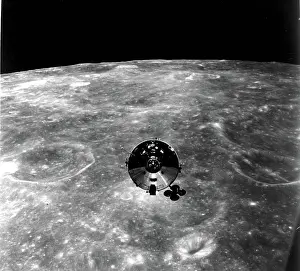 Seperation: The Moon's Terrain from Apollo 10