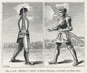 Automaton: Moore's Steam Man 1893