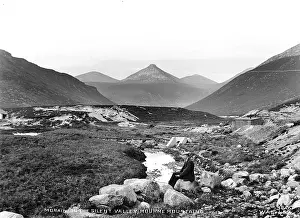 Mournes: Moraine in the Silent Valley, Mourne Mountains