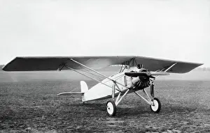 Morane Soulnier: Morane-Soulnier Ms-181 Parasol Parked