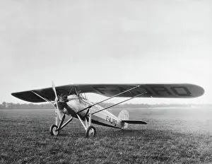 Morane: Morane-Soulnier Ms-185 Parasol Parked