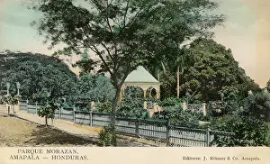 Railings: Morazan Park, Amapala, Honduras, Central America