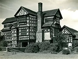 Moat: Moreton Hall Gate-house and moat