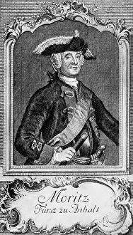 Sysang: Moritz, 31.10.1712 - 11.4.1760, Prince of Anhalt-Dessau
