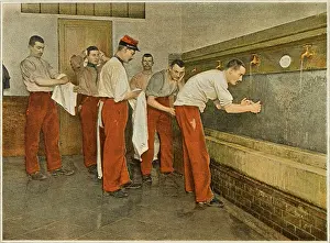 Washroom: MORNING ABLUTIONS