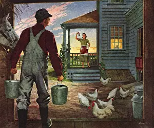 Bingham: Morning Milking