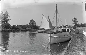 Sailboat: Morning at the River