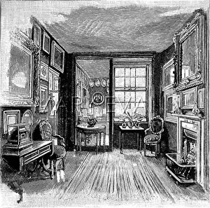 Soane: The Morning Room, Sir John Soane's Museum, London 1884