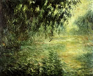 Streams: Morning on the Seine: Rain, by Monet