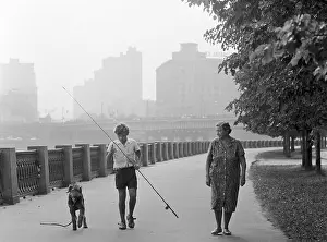 Alley: Morning walk, 1981