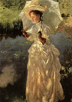 Sargent: A Morning Walk, by Singer Sargent
