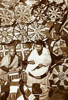 Pouf: Moroccan Pouf Makers