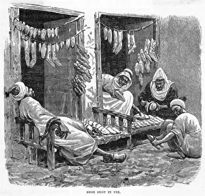 MOROCCAN SHOE SHOP C1870