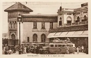 Morocco - Casablanca - The Main Bus Station