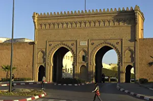 Maghrib: MOROCCO. Rabat. The Gate of Ambassadors leading