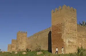 Robust: MOROCCO. Rabat. Walls of the Chellah necropolis