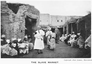 Marrakech: Morocco - Slave Market at Marrakesh