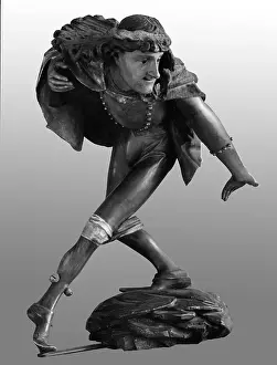 1400: Morris Dancer sculpture by Erasmus Grasser