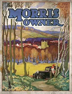 Bucolic: The Morris Owner front cover, April 1932