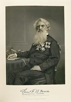 Telegraphs: MORSE, Samuel (1791-1872). North American painter
