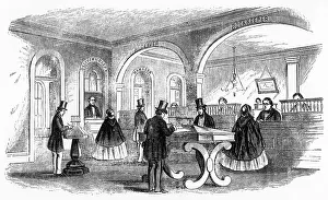 Credit: Morse telegraph. [1859]. The public reception