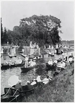 Molesey: Morsey Lock 1905