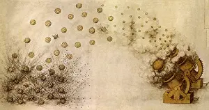 Projectiles: Mortars with Explosive Projectiles, by Leonardo da Vinci