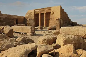 Gizah: Mortuary Temple of Khufu, Giza Pyramid Complex, Giza, Egypt