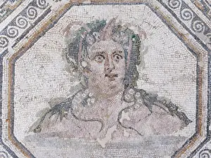 Triton: Mosaic, Archaeological Museum, Split, Croatia